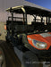 2022 Kubota RTV-X1140W-H Plastic Canopy, Windshield Acrylic Clear, LED Strobe Light, Wire Harness Kit, Back up Alarm
