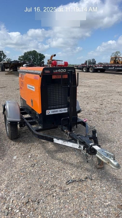 2022 Lincoln Electric LE400 Kubota V1505, Trlr, Cable Rack, Light Kit, ES Decals, T3