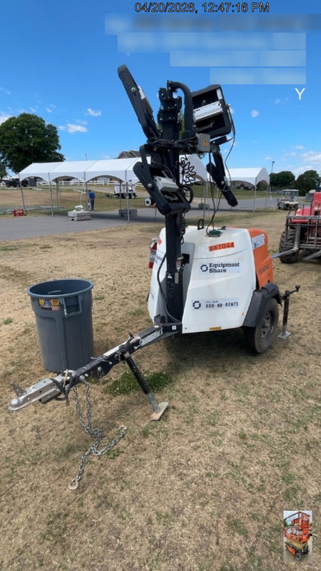 2024 Generac MLT6SKDS-STD4 ELEC WINCH Diesel, Electric Winch Mast, Powerzone Controller, (4) 320W LED Lights, 4kW Generator, 39.9 Gal Fuel Tank, 2" pintle, T3