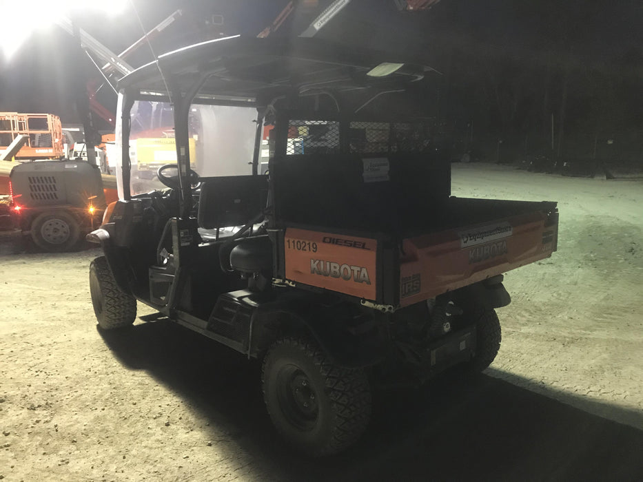 2020 Kubota RTV-X1140W-H Canopy, 4-Seater, Diesel, Windshield Acrylic Clear, Strobe Light, Backup Alarm