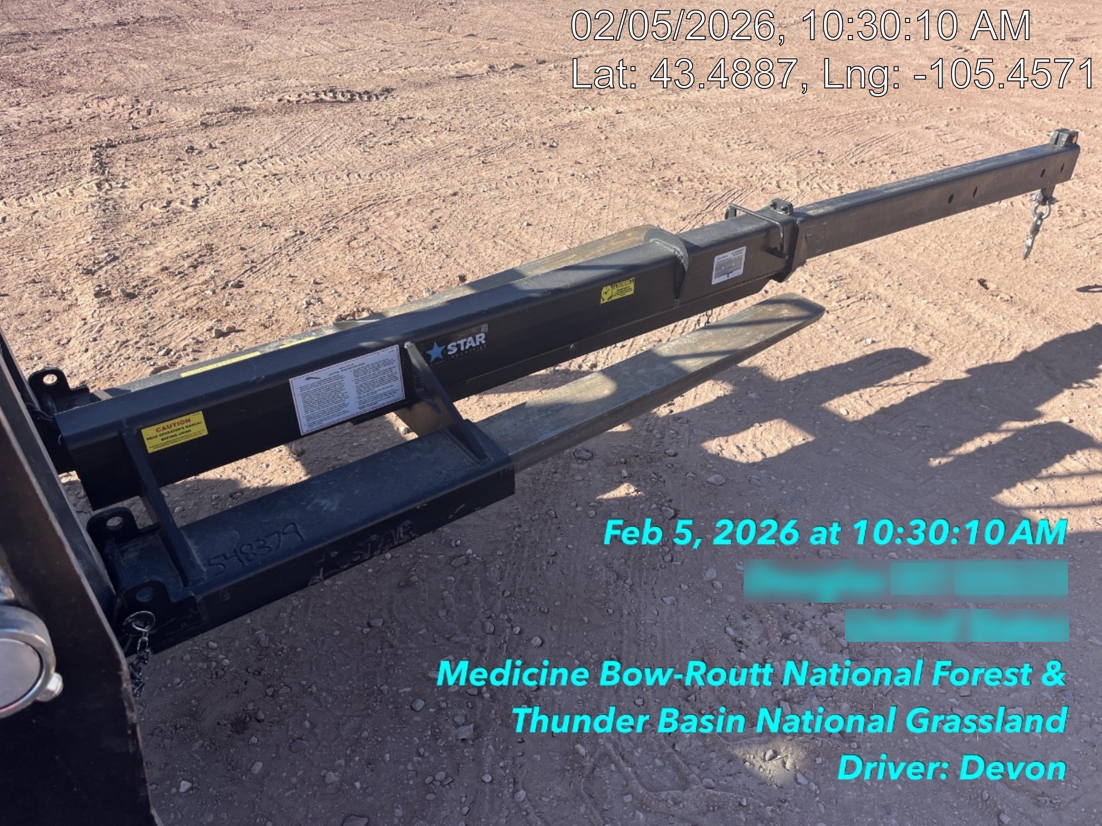 2025 STAR INDUSTRIES M1360B - Star JIB Boom