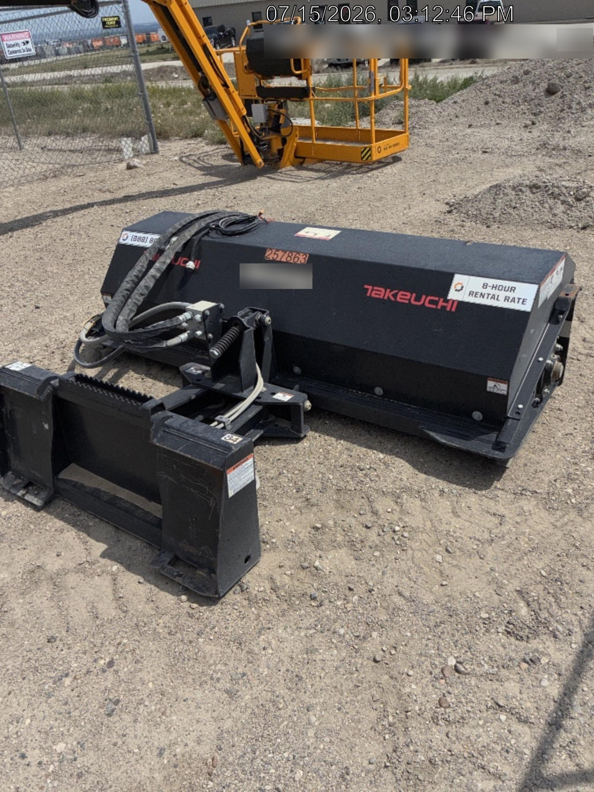 2022 TAKEUCHI 84" Broom - Takeuchi