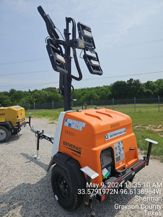 2024 Generac MLT2 Diesel, Flex Switch 120V Input, Powerzone Controller, 
(4) 320W LED Lights, 4kW Generator, 39.9 Gal Fuel Tank, 2" Ball, T3