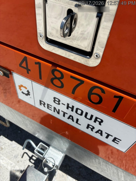2024 Wanco WLTT-4MM4K Diesel, Deep Sea Controller, Shore Power Plug, Auto Start, (4) 350W LED Floodlights, 4kW Generator, 60 Gal Fuel Tank, 2" Ball, T3