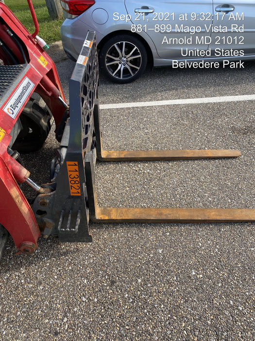 2020 PALADIN 48" Pallet Forks - Paladin