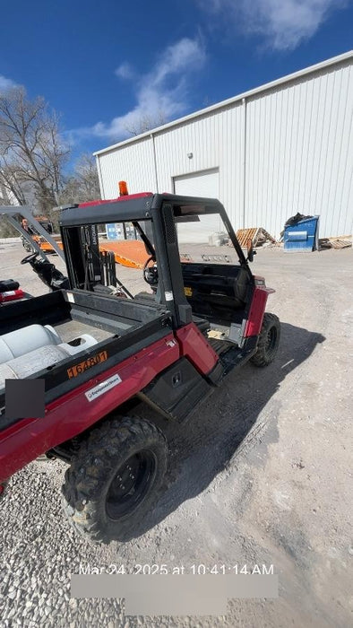 2021 Yanmar YU1000 Canopy, Steel Wheel, Poly WindShield, Beacon, Backup Alarm