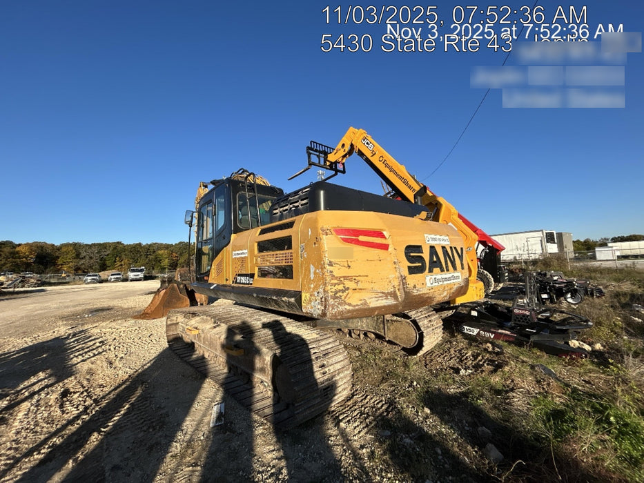 Sany SY265C Sany SY265 Tier 4 - Cab, Hydraulic  QC, 24" HD Bucket - Tooth, 36" HD Bucket - Tooth, 48" HD Bucket - Tooth, Hydraulic Thumb