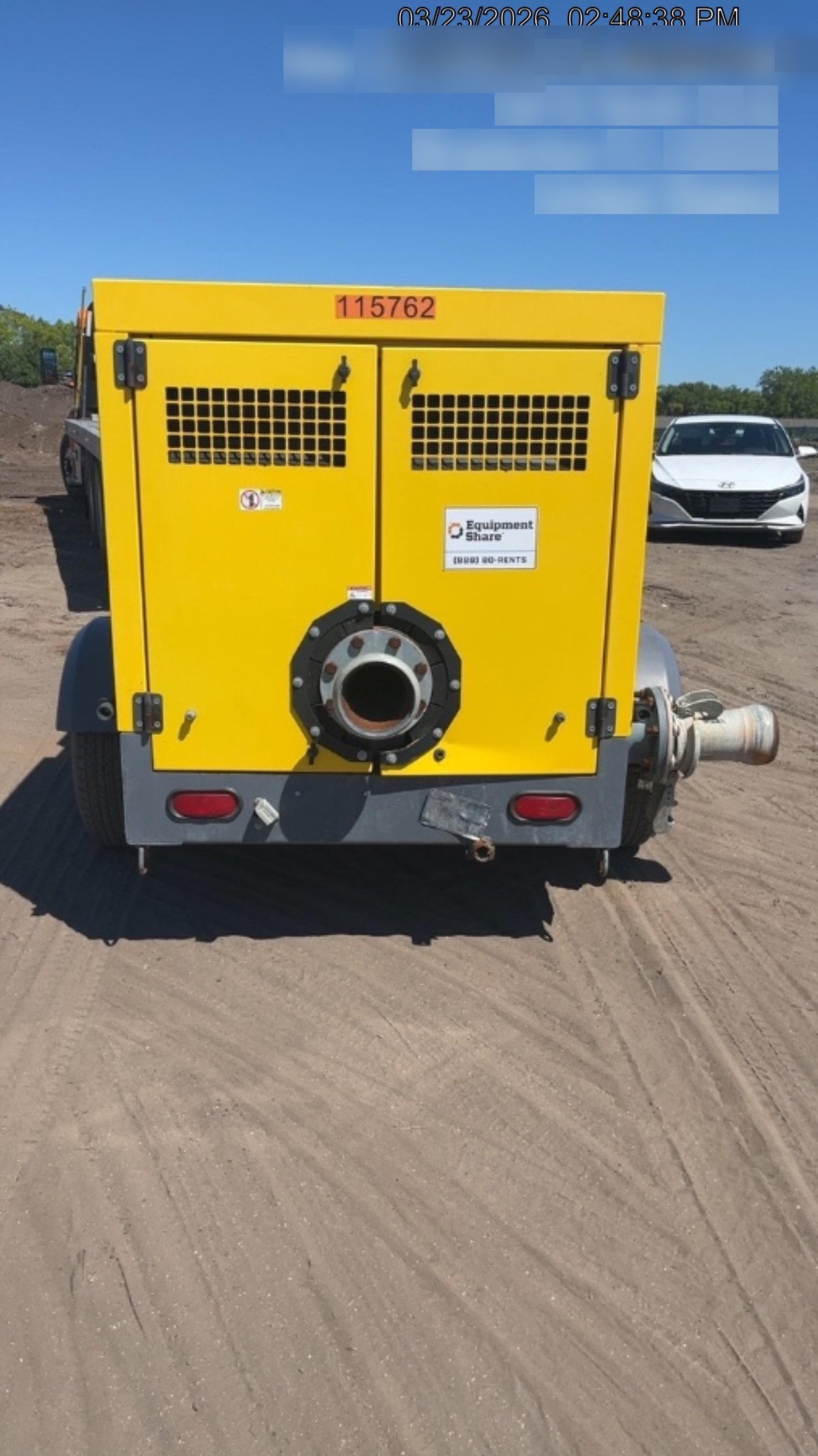 2020 ATLAS COPCO PAS 150 HF CS Enclosed