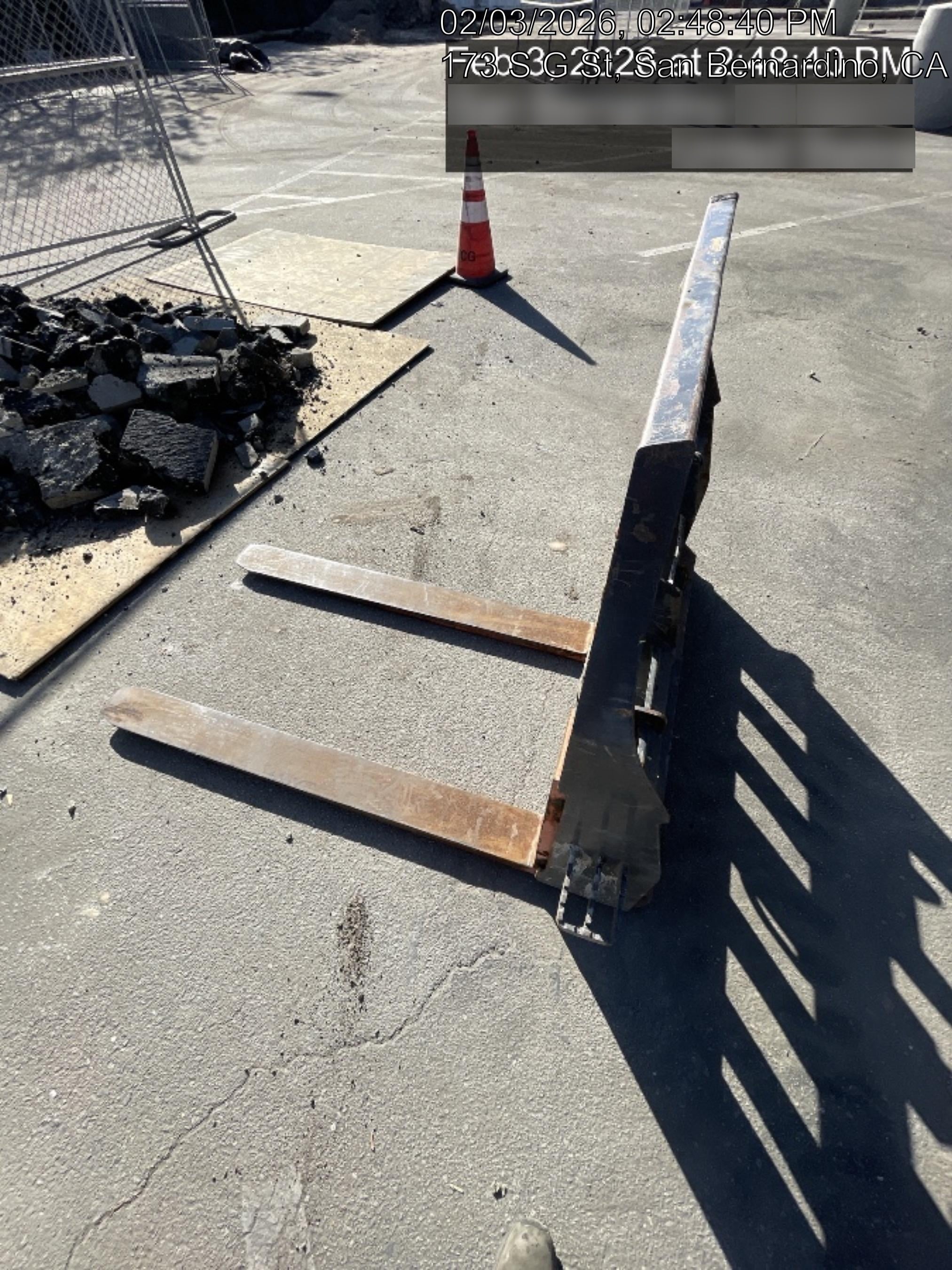 2021 PALADIN 48" Pallet Forks - Paladin