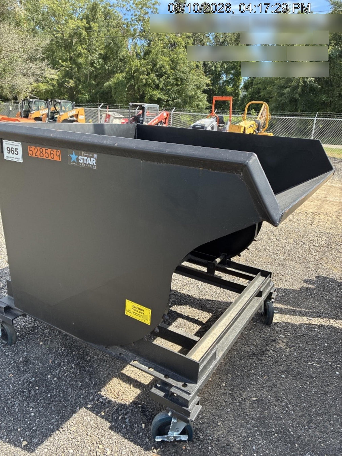 2025 STAR INDUSTRIES M-1820 - Self-Dump Hopper
