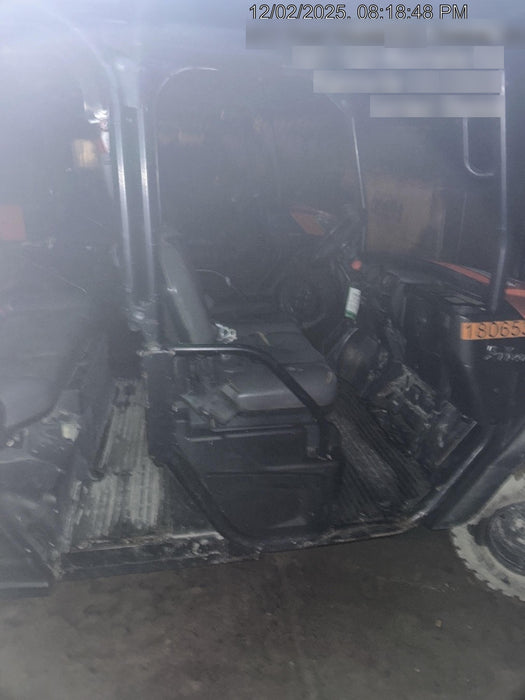 2021 Kubota RTV-X1140W-H Plastic Canopy, Windshield Acrylic Clear, LED Strobe Light, Wire Harness Kit, Back up Alarm