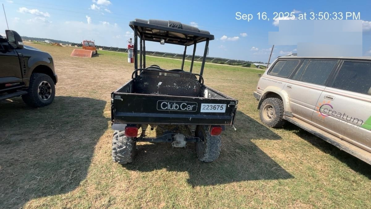 2022 Club Car CA1700D Canopy, Diesel, 4 Passenger