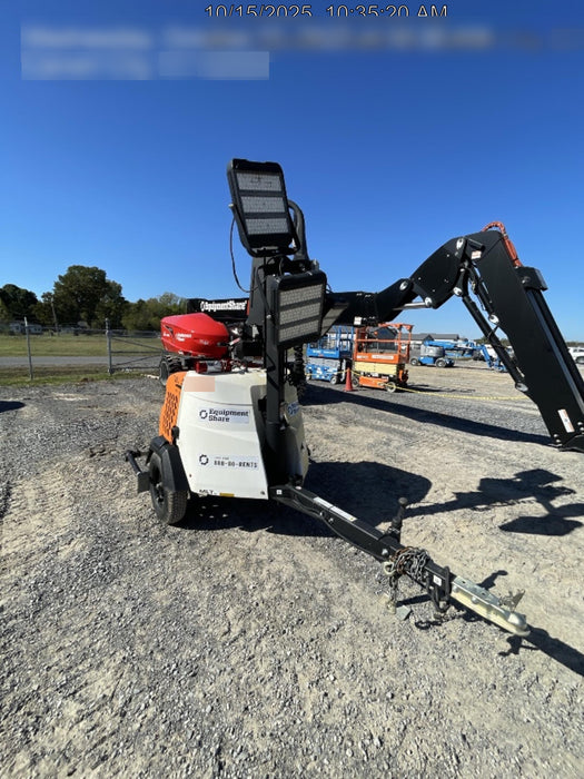 2023 Generac MLT2 Diesel, Flex Switch 120V Input, Powerzone Controller, 
(4) 320W LED Lights, 4kW Generator, 39.9 Gal Fuel Tank, 2" Ball, T3