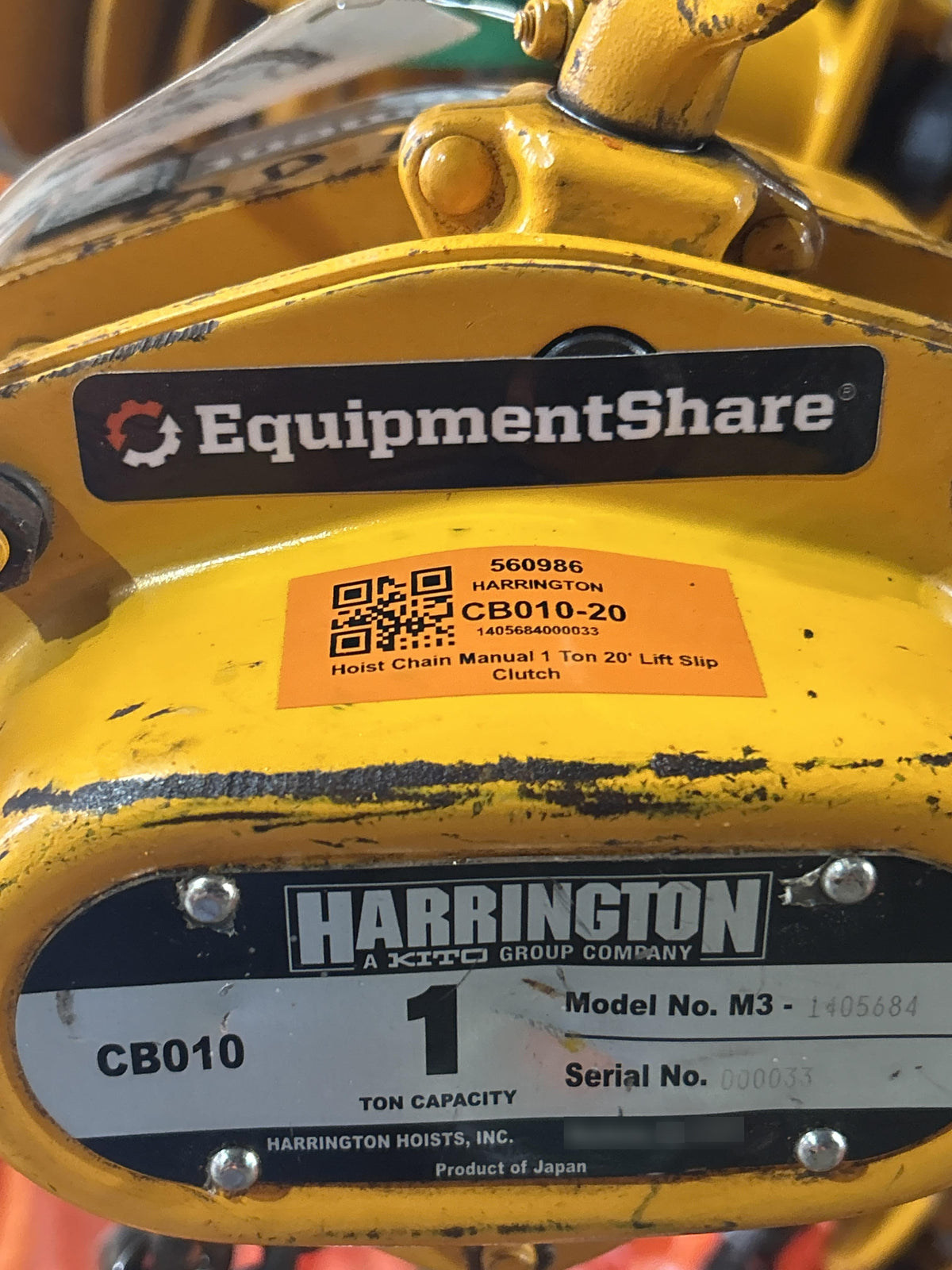 2025 HARRINGTON CB010-20