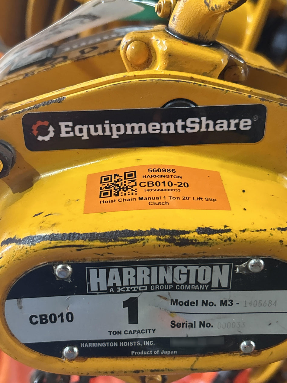 2025 HARRINGTON CB010-20