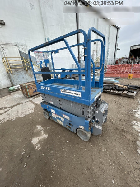 2019 Genie GS-1930 Fixed rails with chain Entry
