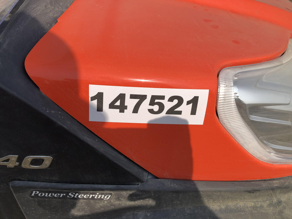 2022 Kubota RTV-X1140W-H Plastic Canopy, Windshield Acrylic Clear, LED Strobe Light, Wire Harness Kit, Back up Alarm