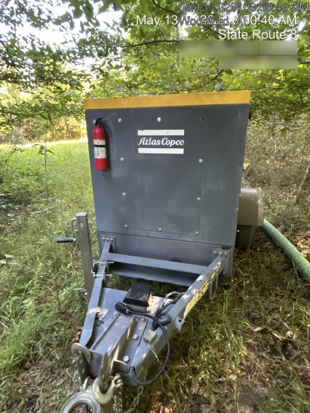 2020 ATLAS COPCO PAS 100 HF CS Enclosed