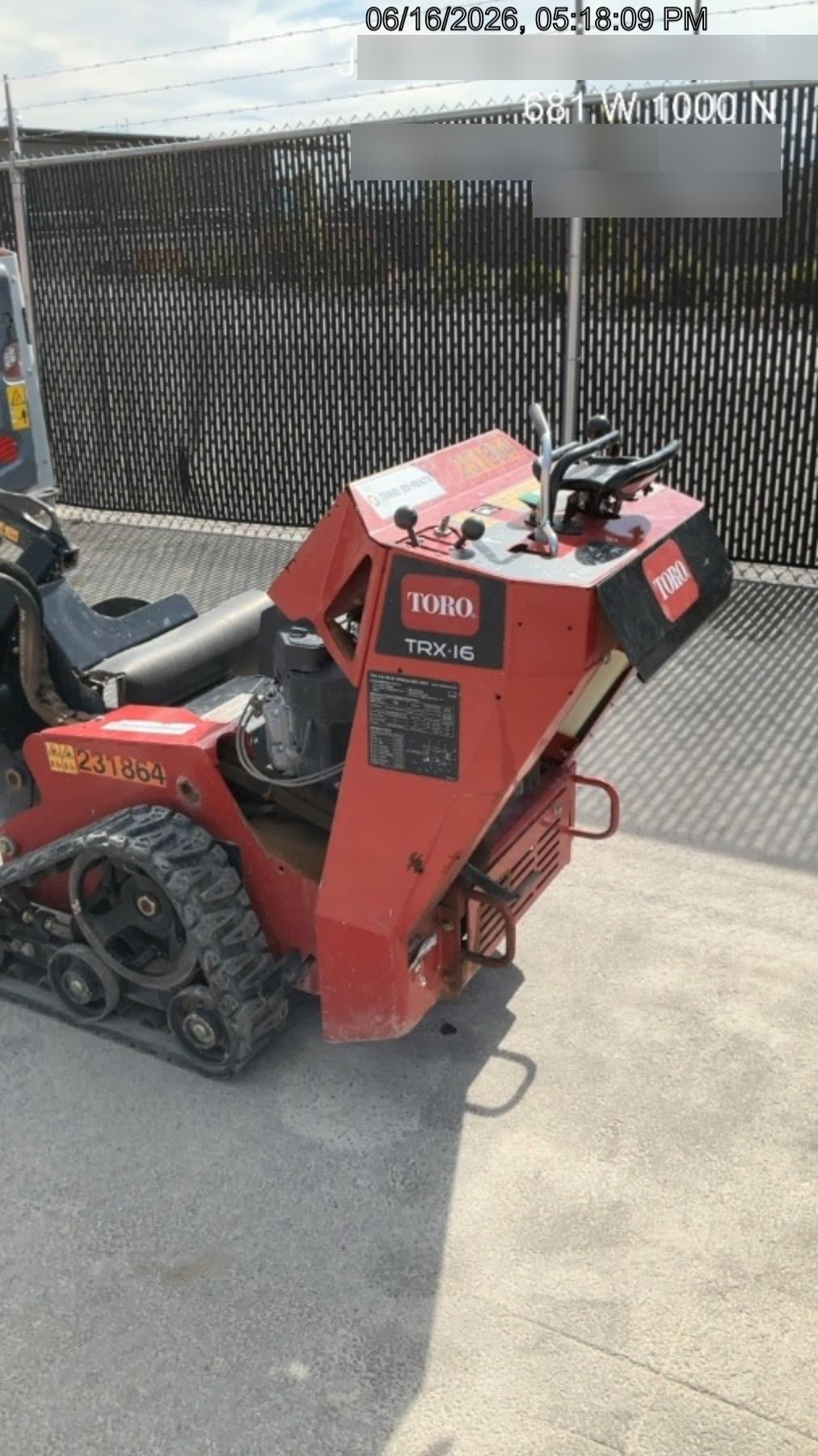 2022 TORO TRX-16