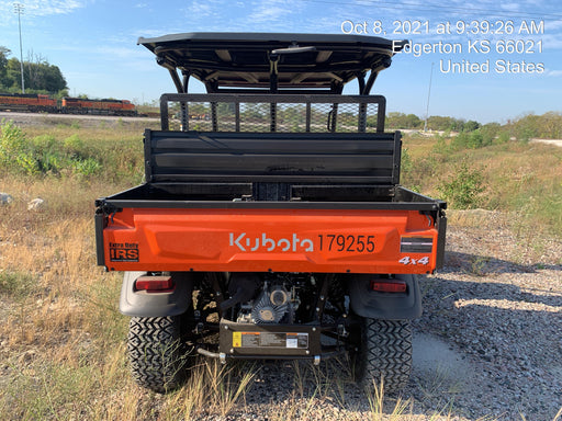 2022 Kubota RTV-X1140W-H Plastic Canopy, Windshield Acrylic Clear, LED Strobe Light, Wire Harness Kit, Back up Alarm