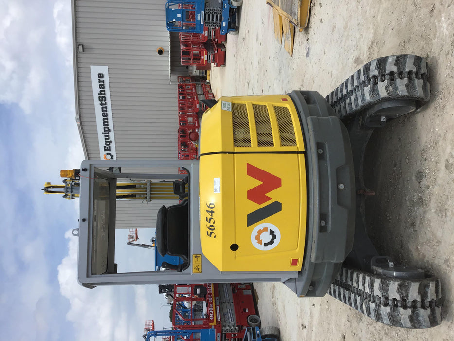 2020 Wacker Neuson EZ36 MX,TRK,LONG,CANOPY w/QC Coupler, 12"/18"/24" HD Buckets