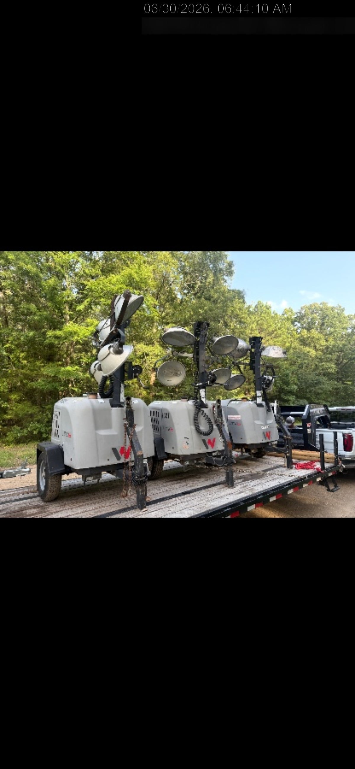 Wacker Neuson LTV6K-MH Wacker Neuson LTV6K Towable Light Tower