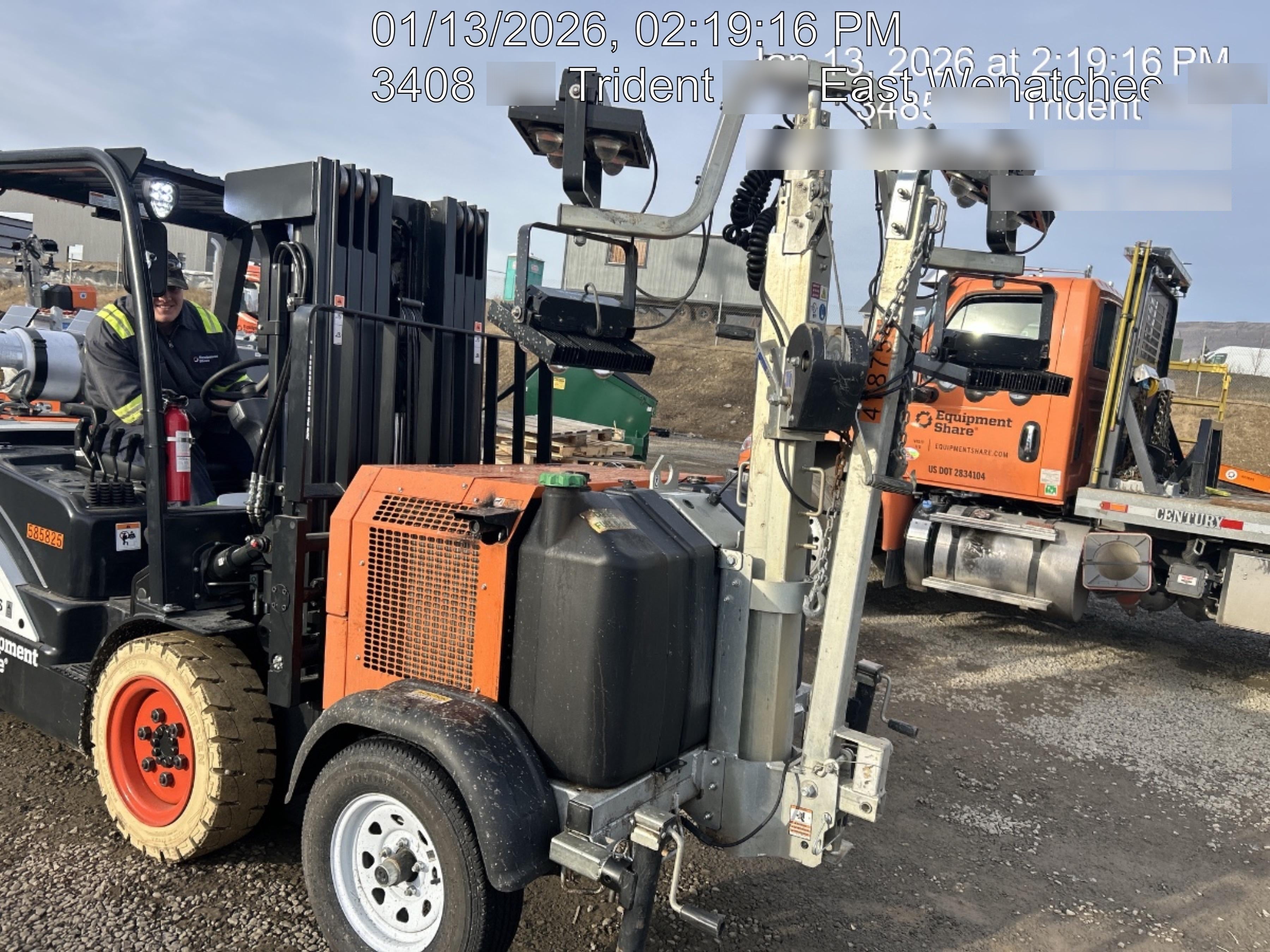 2024 Wanco WLTT-4MM4K Diesel, Deep Sea Controller, Shore Power Plug, Auto Start, (4) 350W LED Floodlights, 4kW Generator, 60 Gal Fuel Tank, 2" Ball, T3