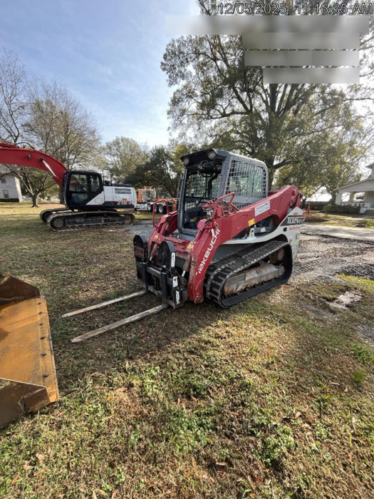 2019 Takeuchi TL12V2C Cab/Heat/AC, Back-up Alarm, Hydraulic QC w/80" HD Tooth Bucket