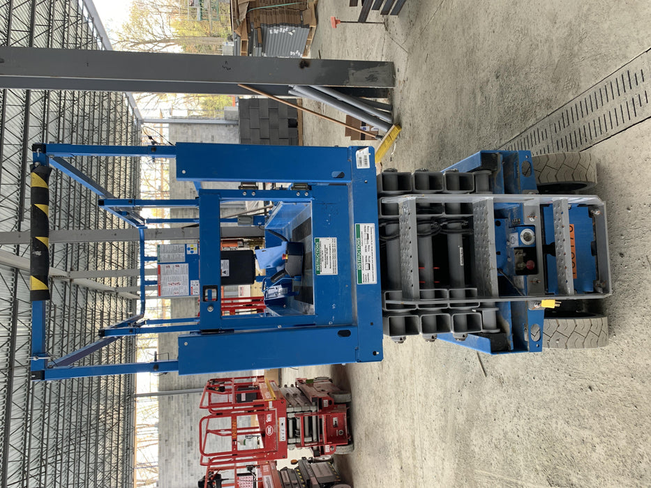 2020 Genie GS-2632 Solid NM Tires, Folding Rails with Half-Height Swing Gate, Beacon