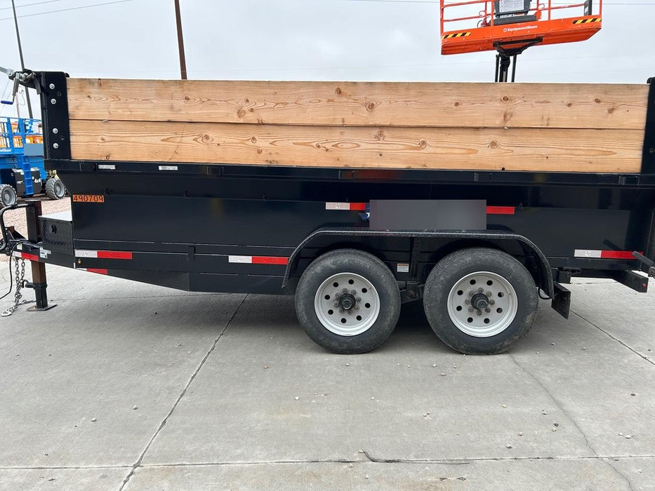 2025 TEXAS PRIDE TRAILERS DT714416KBP