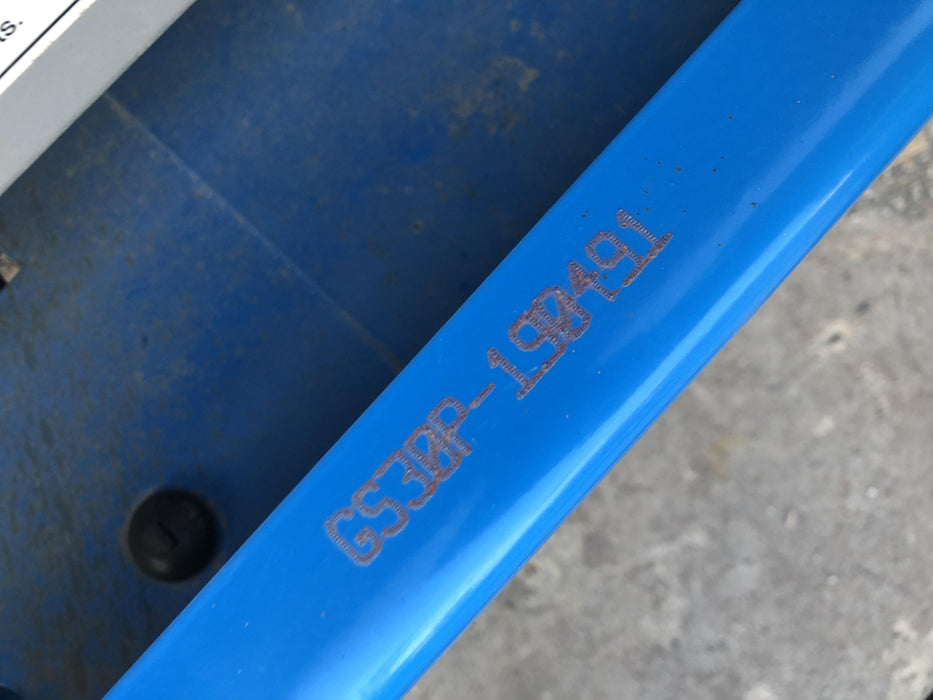 2019 Genie GS-1930 Fixed Rails with Chain Entry