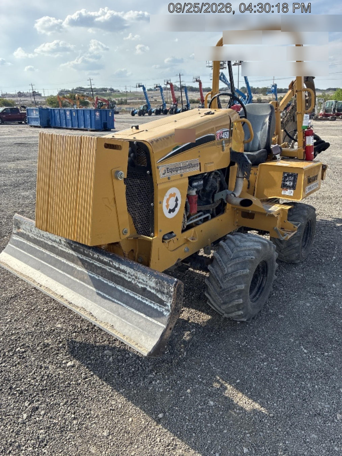 2019 VERMEER RTX450