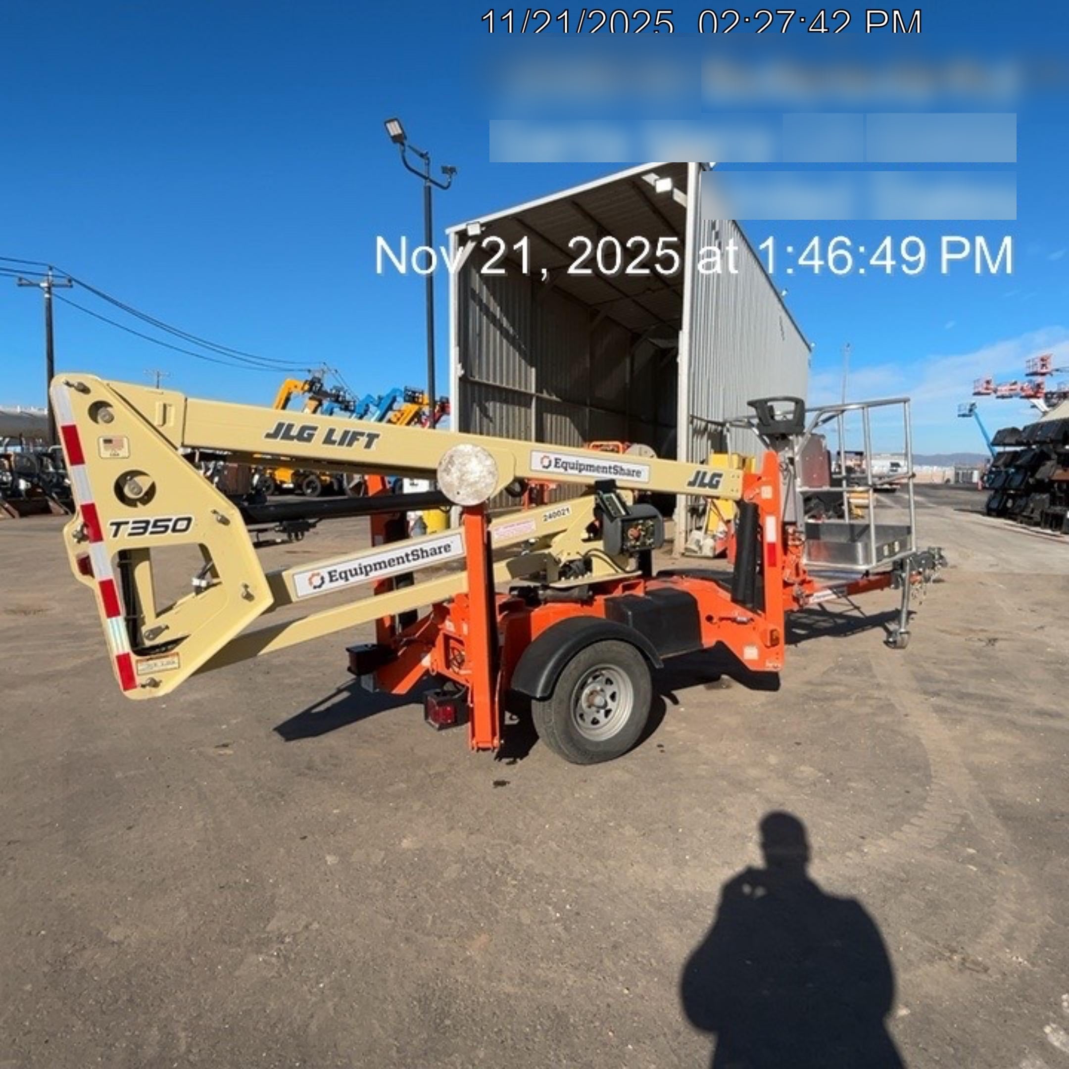 2022 JLG T350