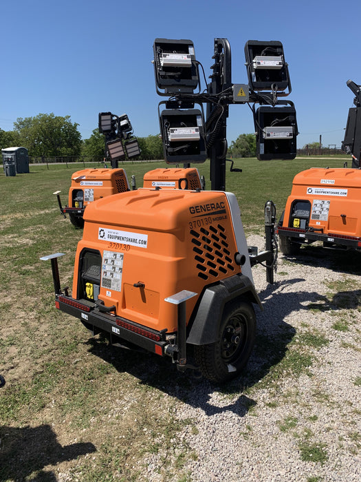 2023 Generac MLT2 Diesel, Flex Switch 120V Input, Powerzone Controller, 
(4) 320W LED Lights, 4kW Generator, 39.9 Gal Fuel Tank, 2" Ball, T3