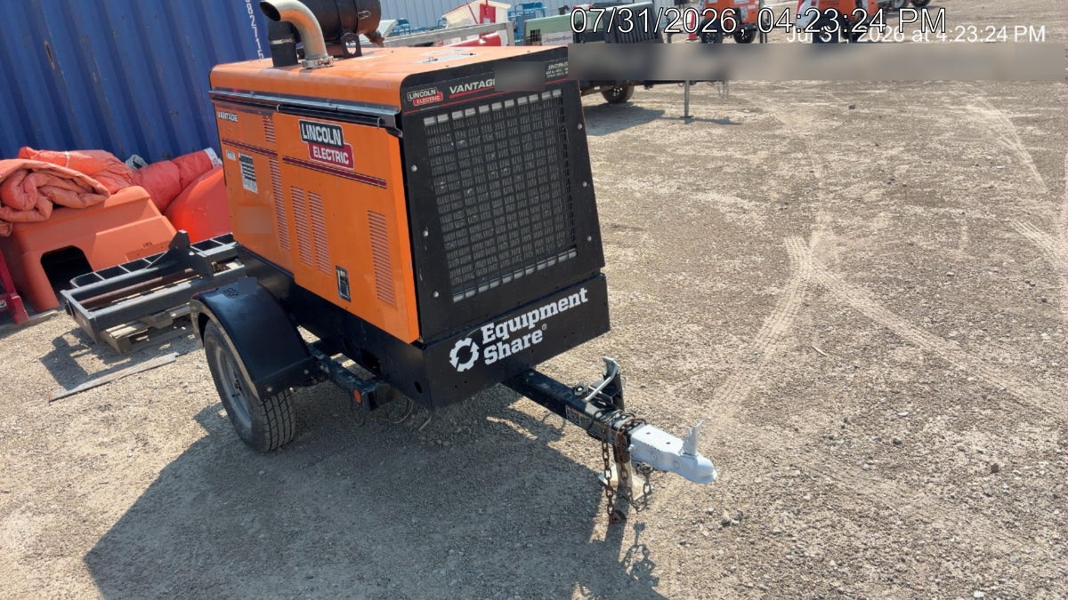 2023 Lincoln Electric Vantage 549X Crosslink Technology, Trailer Mounted, ES Decals, T3
