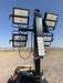 2022 Allmand NLV3GR (4) LED Light Fixture 350W, 23' Vertical Mast, 3kW Prime, Towable, ES Decals, T3