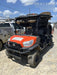 2021 Kubota RTV-X1140W-H Plastic Canopy, Windshield Acrylic Clear, LED Strobe Light, Wire Harness Kit, Back up Alarm