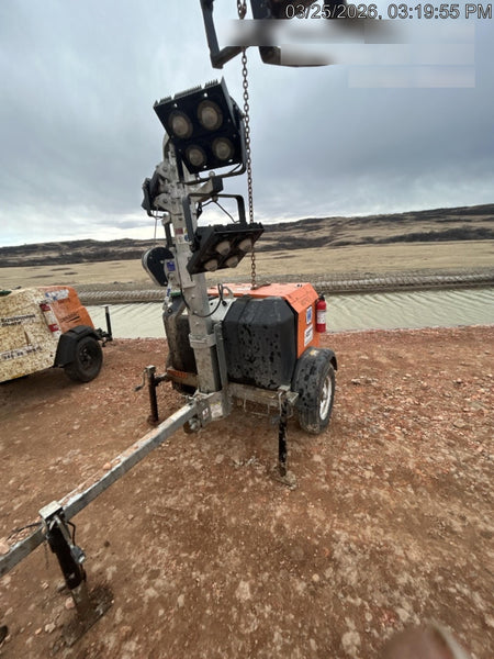 2024 Wanco WLTT-4MM4K Diesel, Deep Sea Controller, Shore Power Plug, Auto Start, (4) 350W LED Floodlights, 4kW Generator, 60 Gal Fuel Tank, 2" Ball, T3