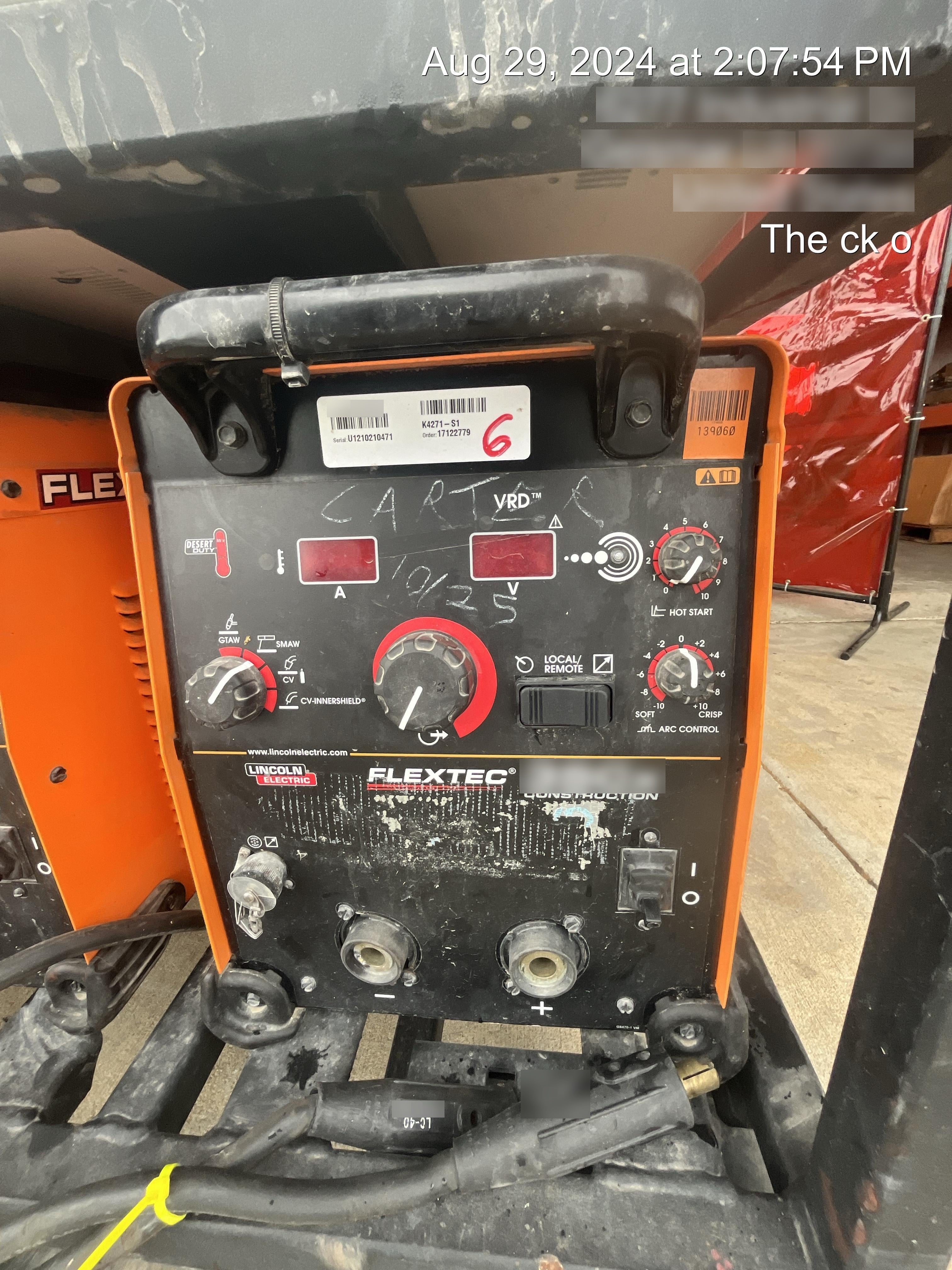 2021 LINCOLN ELECTRIC FLEXTEC 350X