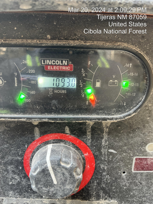 2022 Lincoln Electric Vantage 549X Crosslink Technology, Trailer Mounted, ES Decals, T3