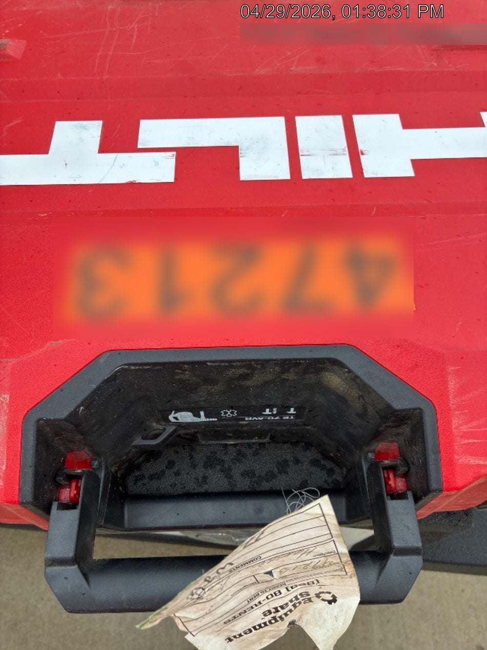 2019 HILTI TE 700-AVR