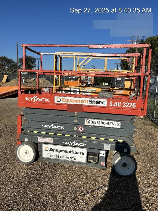 2019 Skyjack SJIII-3226 Skyjack SJIII3226 Standard w/Trojan Batteries