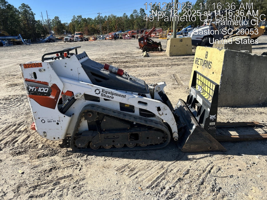 2023 BOBCAT 36" Mini Skid Steer Fork Carriage - Bobcat
