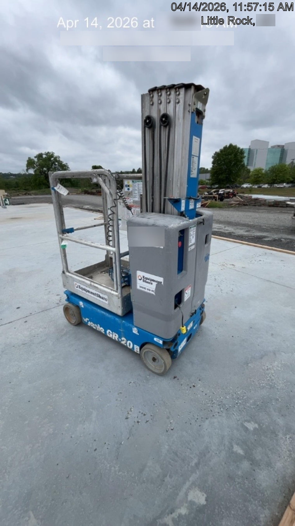 2020 GENIE GR-20