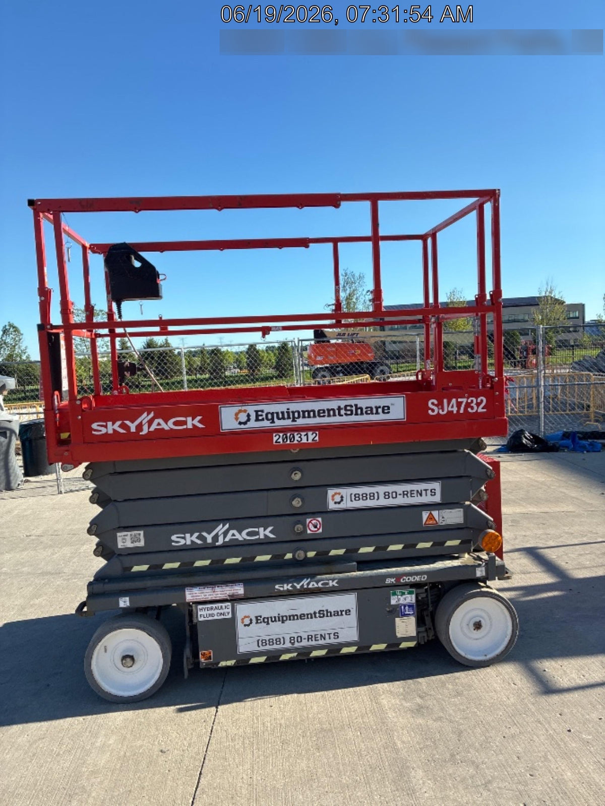 2021 SKYJACK SJ4732