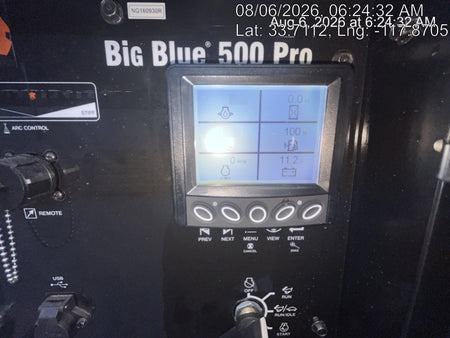 2026 MILLER ELECTRIC BIG BLUE 500