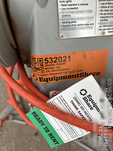 2025 RIDGID 300