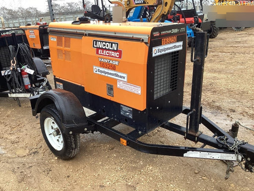 2021 Lincoln Electric Vantage 322 Vantage 322 Ready Pak 3 w/ Decals, ORANGE (includes trailer, cable rack, fender light kit) NO Telematics