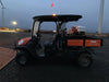 2022 Kubota RTV-X1140W-H Plastic Canopy, Windshield Acrylic Clear, LED Strobe Light, Wire Harness Kit, Back up Alarm