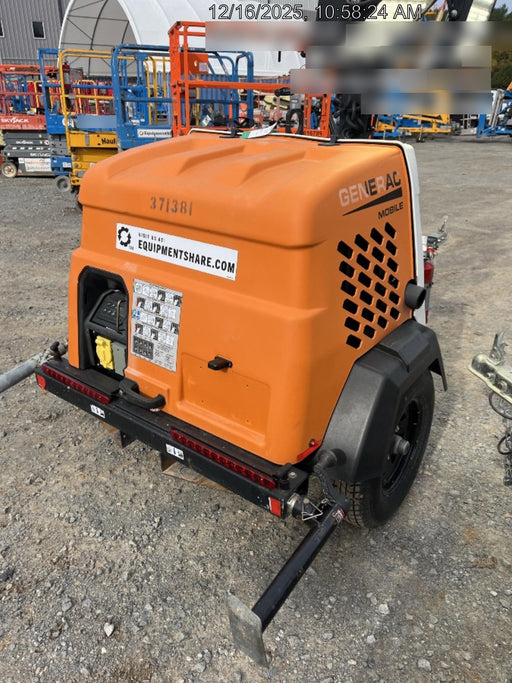 2023 Generac MLT2 Diesel, Flex Switch 120V Input, Powerzone Controller, 
(4) 320W LED Lights, 4kW Generator, 39.9 Gal Fuel Tank, 2" Ball, T3